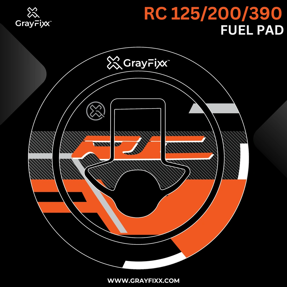 RC 125/200/250/390 Fuel Pad | Premium 3D Gel Fuel Pad, Pack of 1